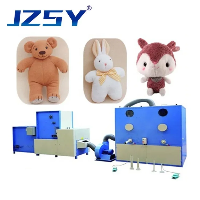 Wholesale Price Commercial Fiber Cotton Filling Pillow Machine/Cotton Stuffer Plush Toy Filling Equipment