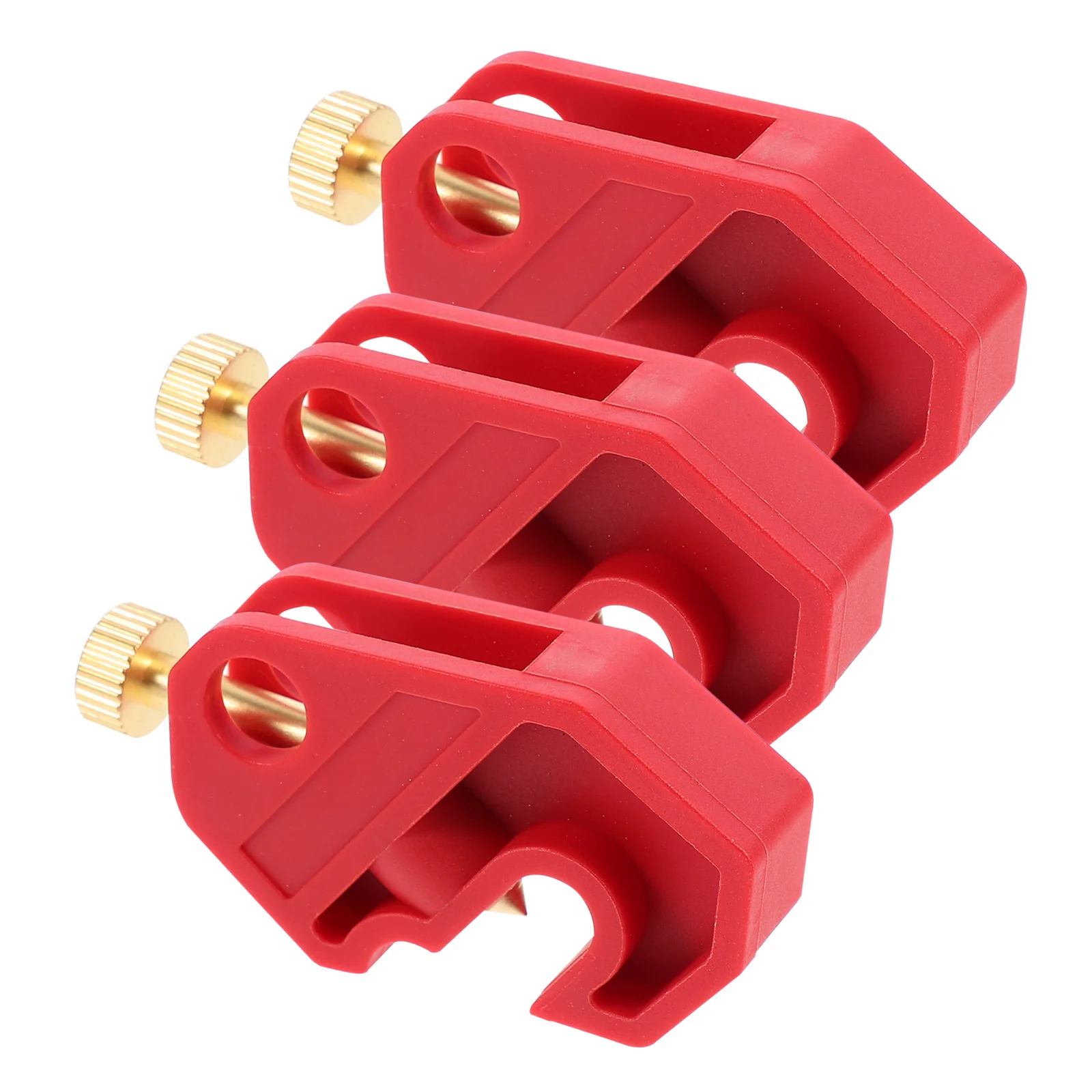

3Pcs Industrial Circuit Safety Buckles Lightweight Pins Easy Install Safety Accessory Set