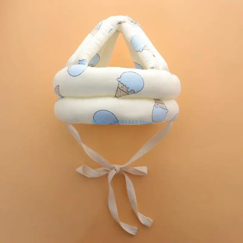 Q6RE ترقية واقي رأس الطفل خوذة أمان الطفل طفل رضيع قبعات واقية الرضع المضادة للسقوط المضادة للتصادم قبعات رأس #4