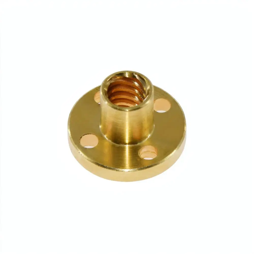 3D Printer Upgrade Part T8 Lead Screw Nut Aluminum Conversion Housing Support Stabilizer For Improved Print Accuracy