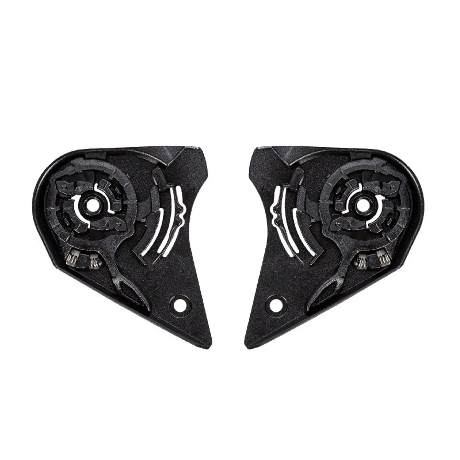 1 Pair Stable Performance Practical Easy to Install Direct Replace Premium Helmet Lens Base for LS2 Ff351 Ff384 Ff352 Ff369