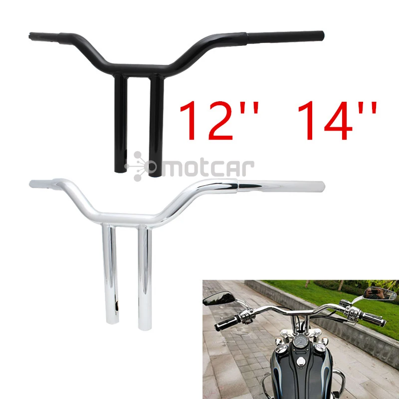 Motorcycle Handlebar Handle Bars 12'' 14