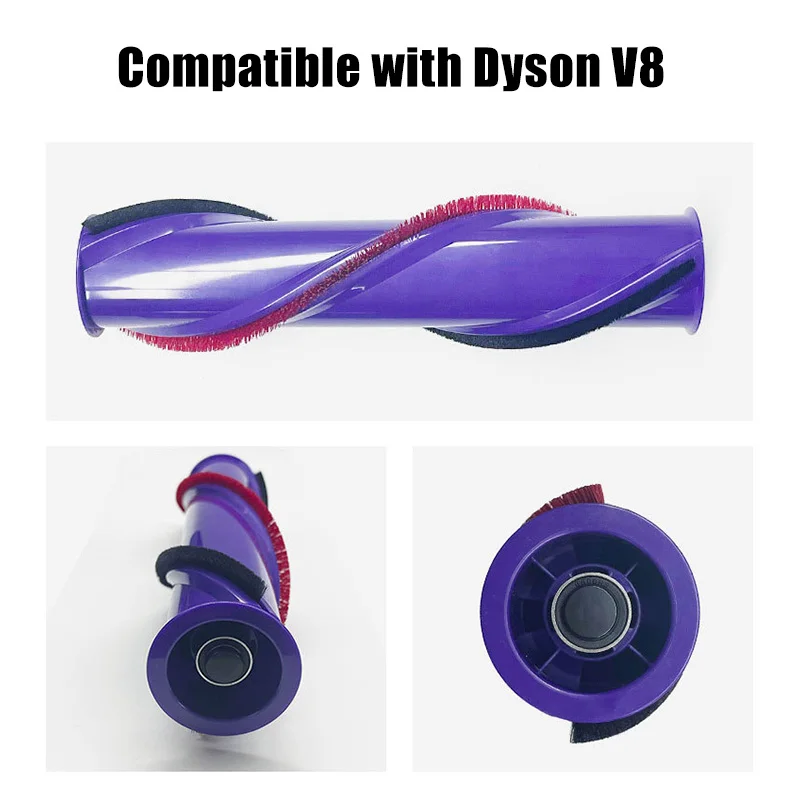 For Dyson V6 V8 V10 V11 Cordless Vacuum Cleaner Soft Plush Strips Replacement Brushroll Brush Head Roller Bar Accessories image 4