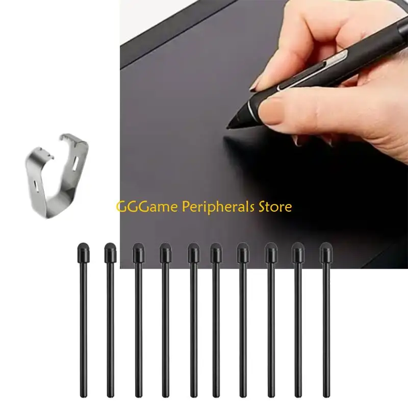 U55B 5/10Pcs Flexible Nibs Ensuring Effortless Control In Detailed Illustrations