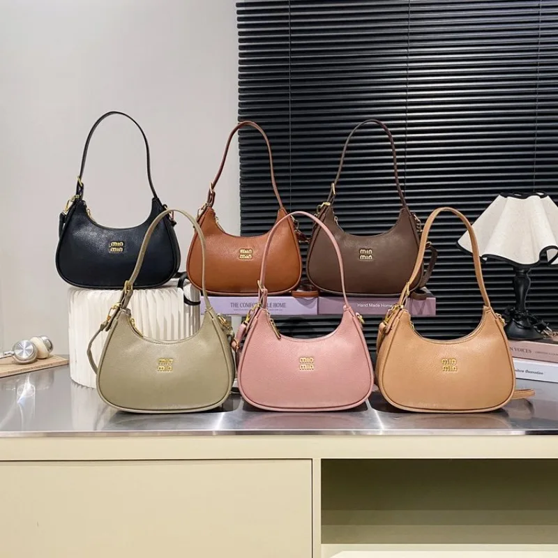 2026 New Arrival Niche Minimalist Crescent Dumpling Bag Women's Trendy Versatile Handbag, Casual Commuter Shoulder Crossbody Bag