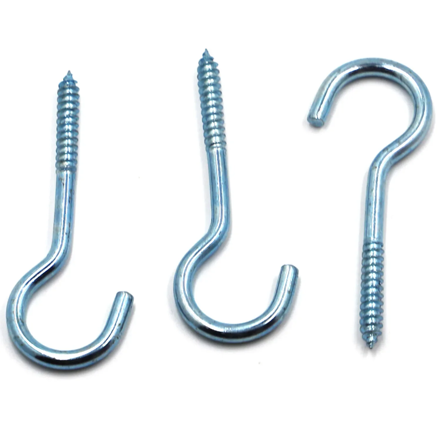 Hook Self Tapping Screw Question Mark Opening Sheep Eye Lamp Hook Screws 1# 2# 3# 4# 5# 6# 8# 10# 12# 14#