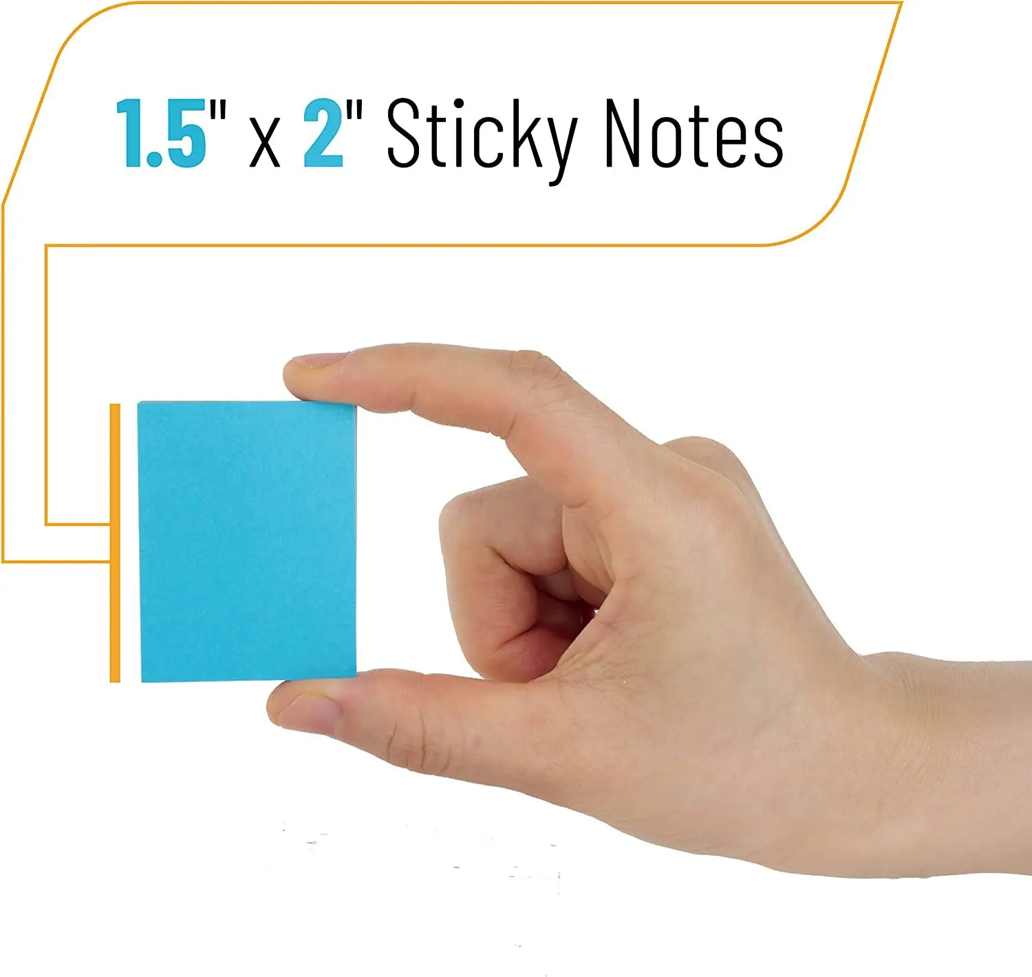 Imagem -06 - Brilhantes Sticky Notes Almofadas Self-stick Pequenas Notas Pegajosas Mini Notas Pegajosas Pequeno Pcs 15x2 Cores