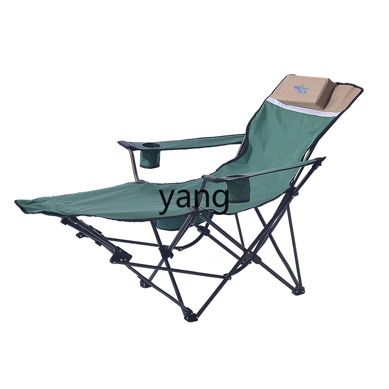 LXL Yingle Outdoor Desk-Chair Folding Portable Automatic Sitting and Lying Dual-Use