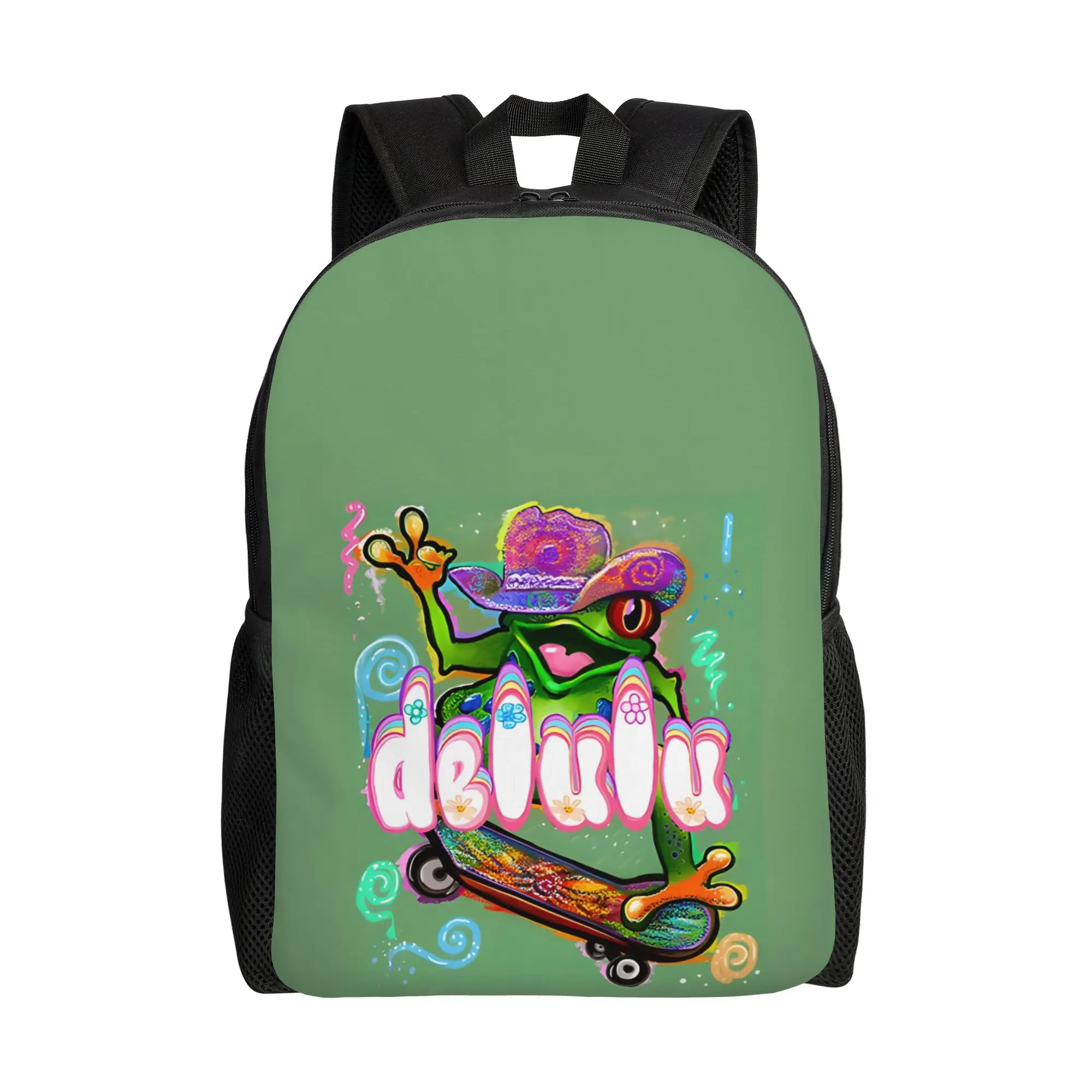 

Рюкзак dDelulu в ковбойском стиле с саркастическим юмором, модный школьный рюкзак dDelulu для студентов, вместительный, к началу учебного года