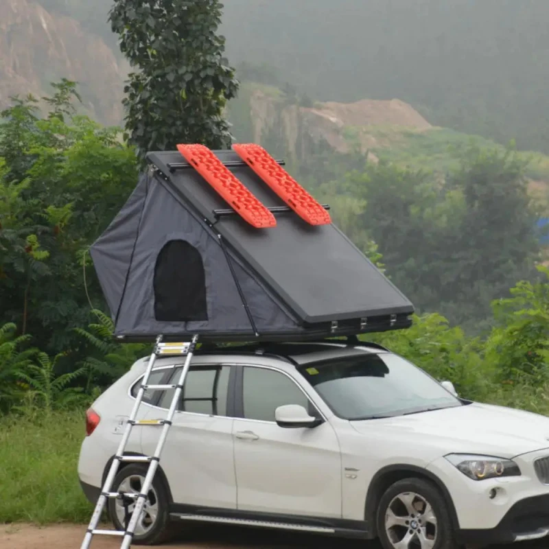 Hot Selling 2024 New Design Outdoor Camping 3-4 Person Aluminum Hard Car Roof Tent SUV High Quality