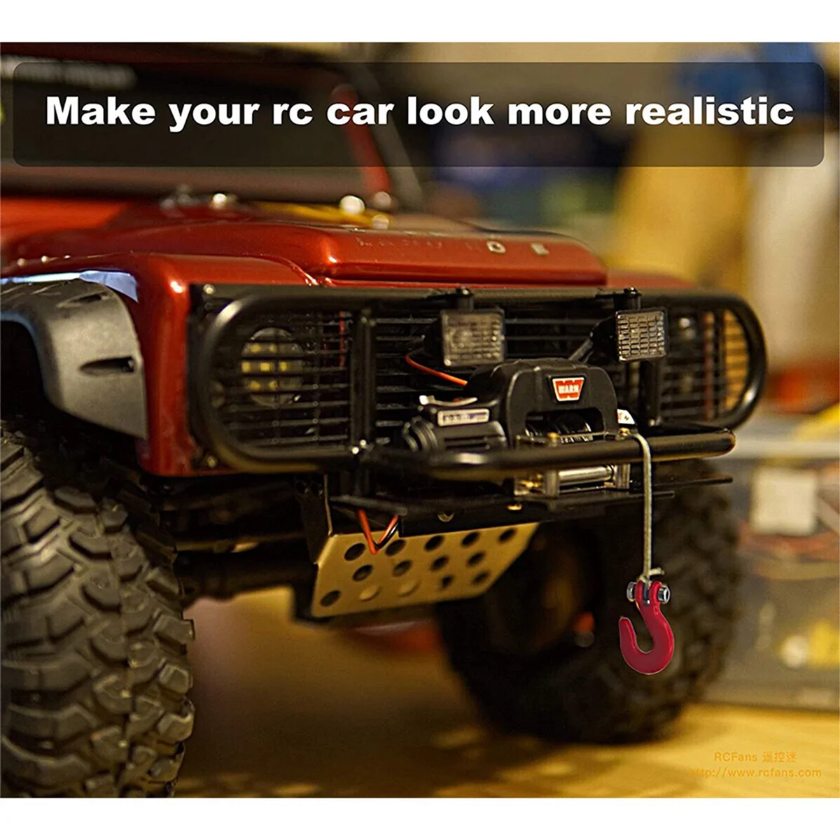 2PCS 25T เกียร์พวงมาลัย Servo Winch ล้อกลองสําหรับ 1/10 RC Crawler รถ TRX4 Axial SCX10 90046 D90 D110