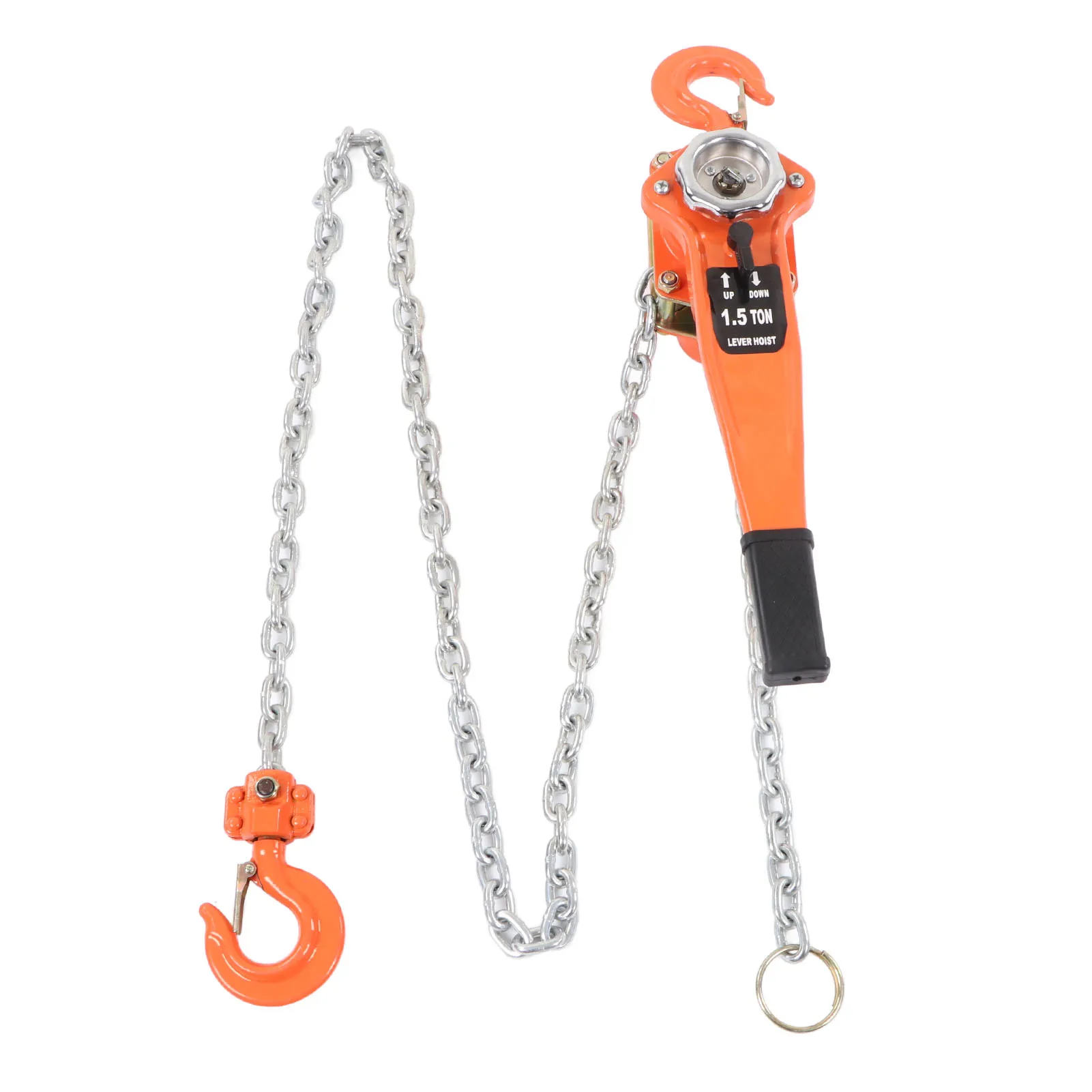 

Ratchet Chain Hoist Wear Resistance Chain Hoist Anti Deformation 1.5T 3300LBS Ergonomic 360 Degree Rotation for Construction
