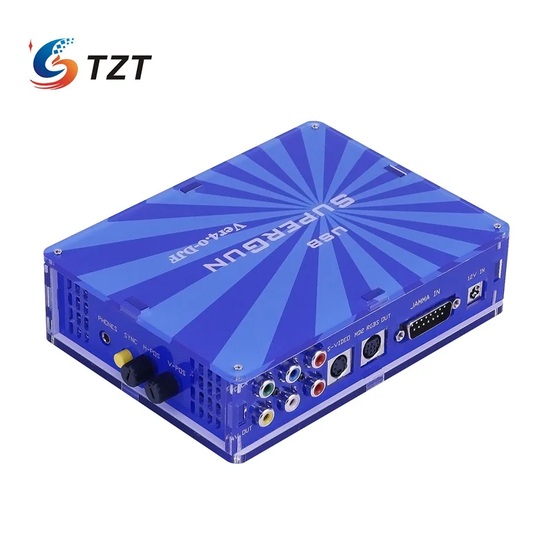 TZT USB Series SuperGun/CBOX V4.0 Ver4.0-DJF (Standard Version/with Power Supply) for Arcade System Board/SNK IGS Deck