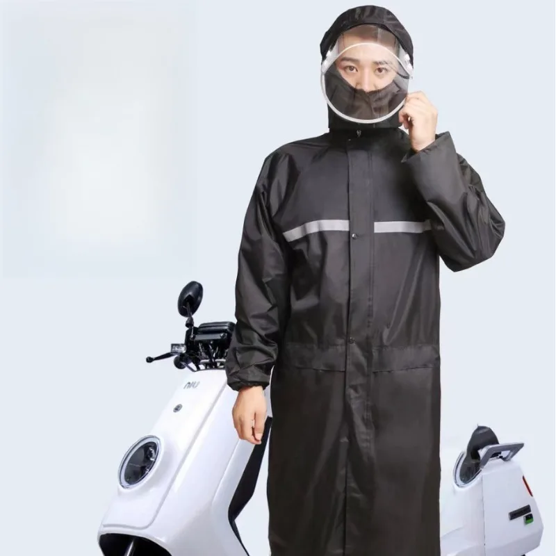 

Heavy Duty Waterproof Rain Suit 2 Piece Motorcycle Raincoat Pants Set For Outdoor Riding Scooter E-bike Women Men