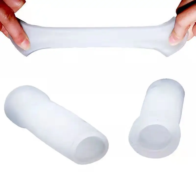 Silicone Sleeve for Penis Extender Pump Enlargement Accessories Glans Protector Cap Replacement for Dick Stretcher Clamping Kit