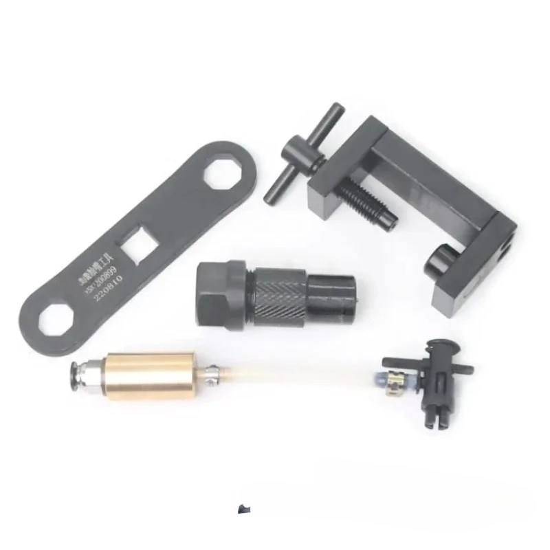 Suitable for piezoelectric injector plunger stroke measurement back pressure valve disassembly and disassembly tool