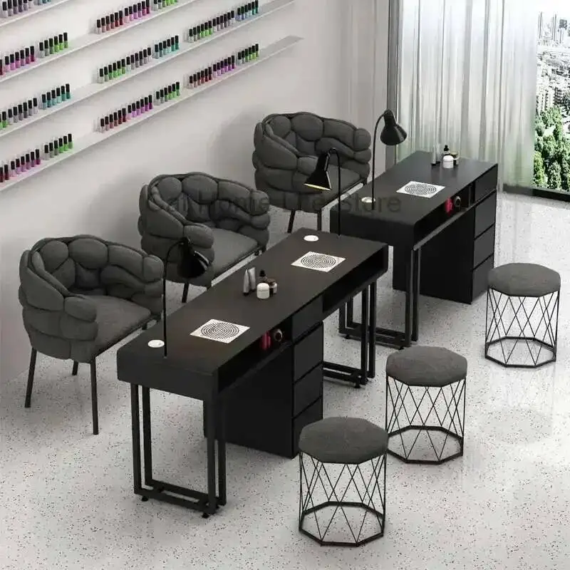 

Organizer Tables Table Aesthetic Makeup Nail Storage Nail Salon Furniture Pedicure Nails Manicure Dust Collector Salon Equipment