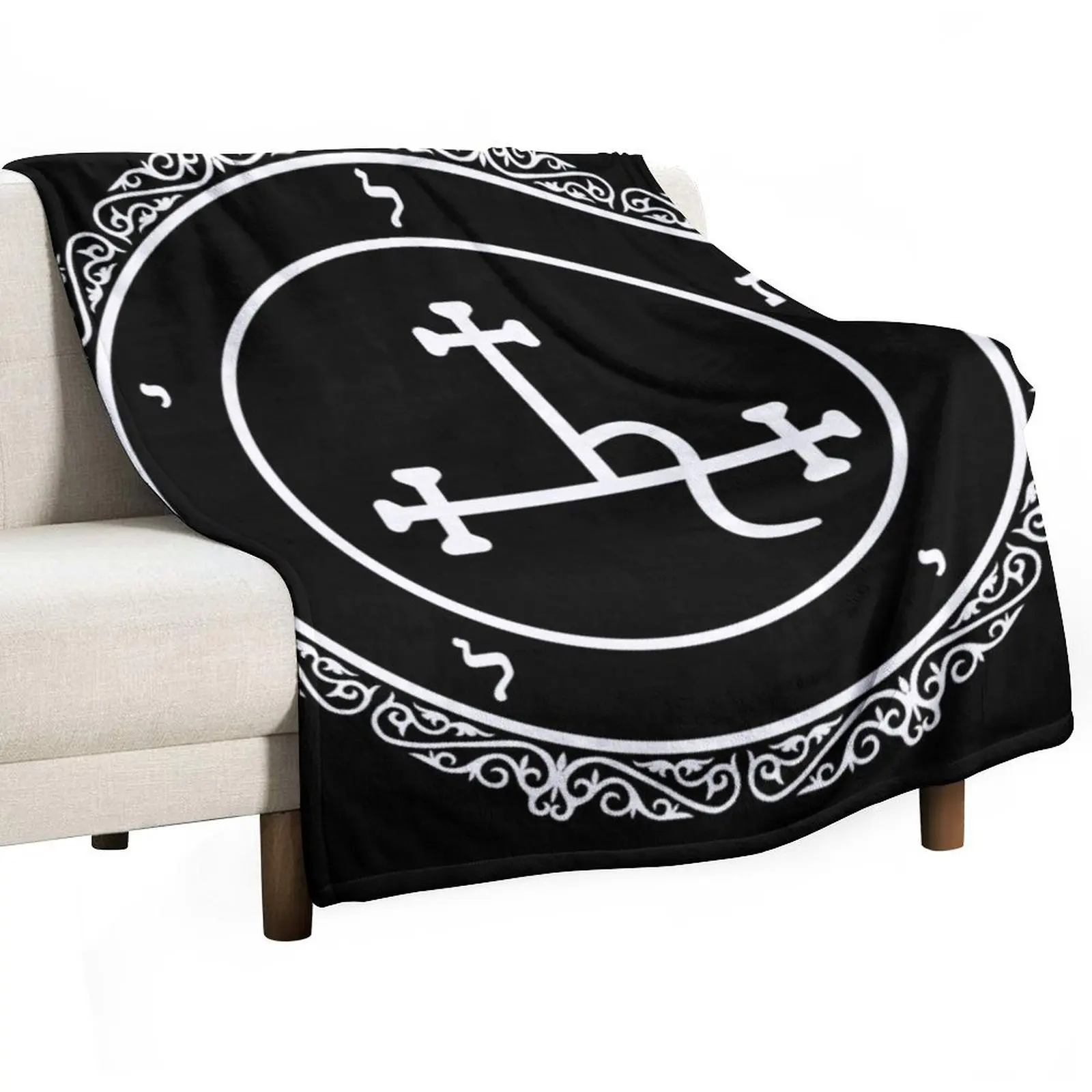 Lilith sigil Throw Blanket Furry Thin christmas gifts Blankets