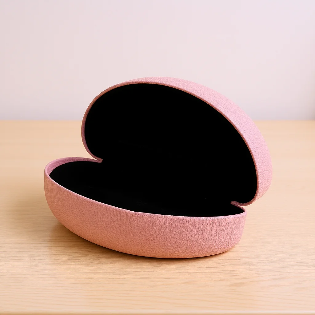 

Hard Shell Sunglasses Case Extra Large Scratch Resistant Protective Eyewear Holder For Oversized Glasses Pink