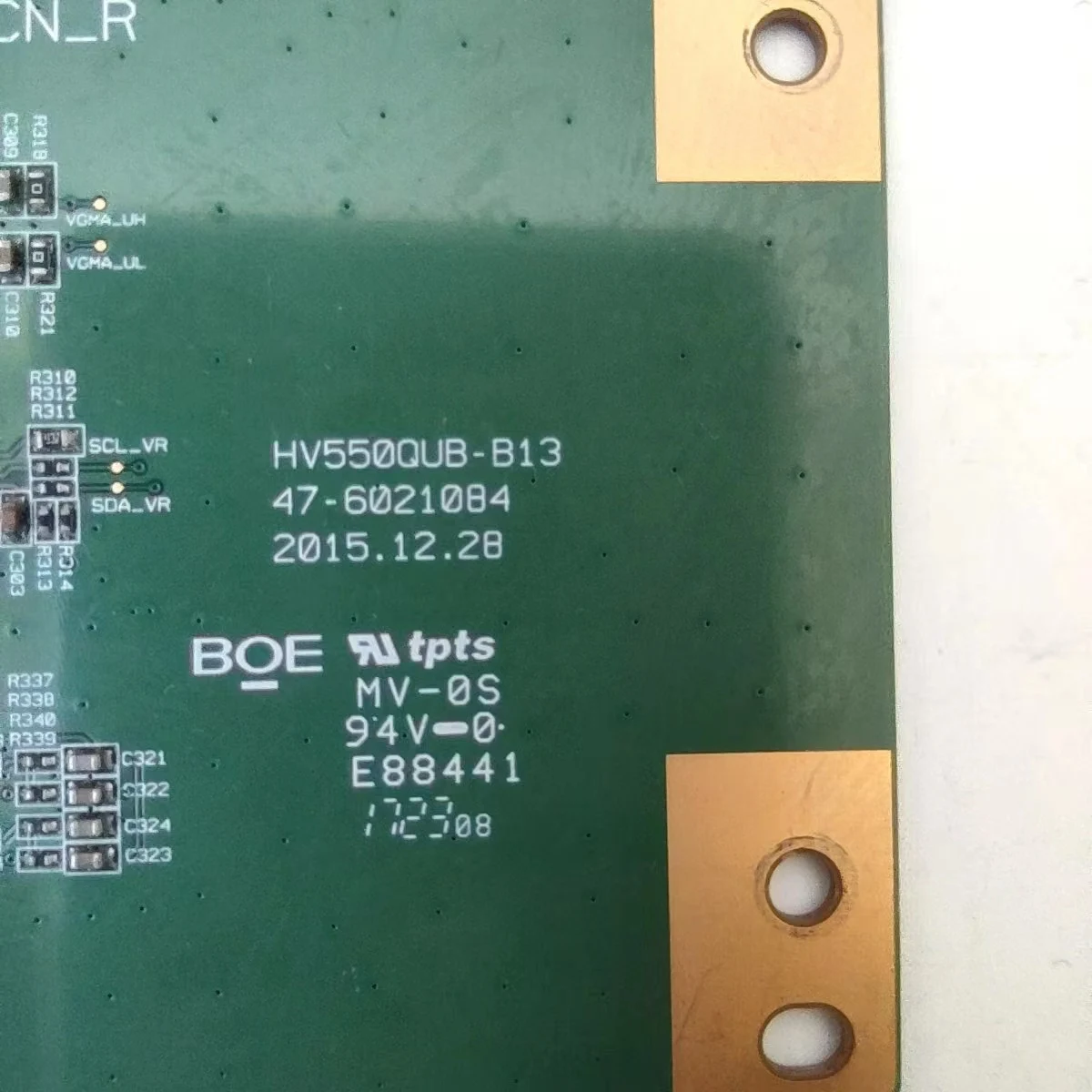 Genuine HV550QUB-B13 47-6021084 HV55QUBB13 T-Con Board is for 55E5500U UA55MUF30ZJ UA55MU6100JXXZ UA55MU6100J LCD TV Logic Board