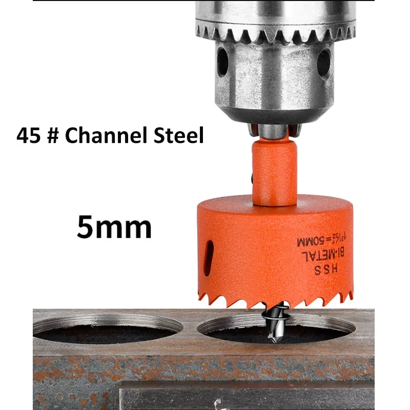 1PC 16-200mm HSS M42 Bi-Metal Wood Hole Saw For Woodworking Sheet Metal Plasti Caluminum Drilling Drill Bit DIY Tool Accessories