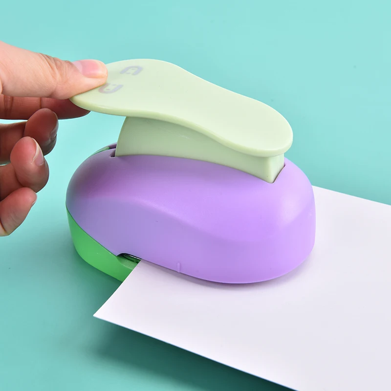 Scrapbook Punches Earrings Card Punch Cutter Craft Calico Printing DIY Flower Paper Craft Punch Hole Puncher Shape Random Color