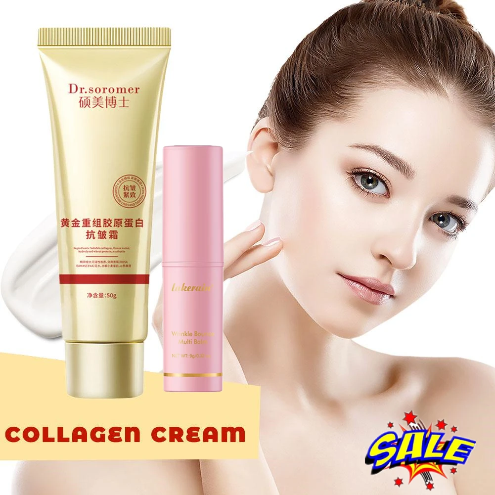 Moisturizing Wrinkle Bounce Multi Balm Collagen Multi Balm Stick Wrinkle Bounce Balm Multi Cream Dull Cosmetics Korean