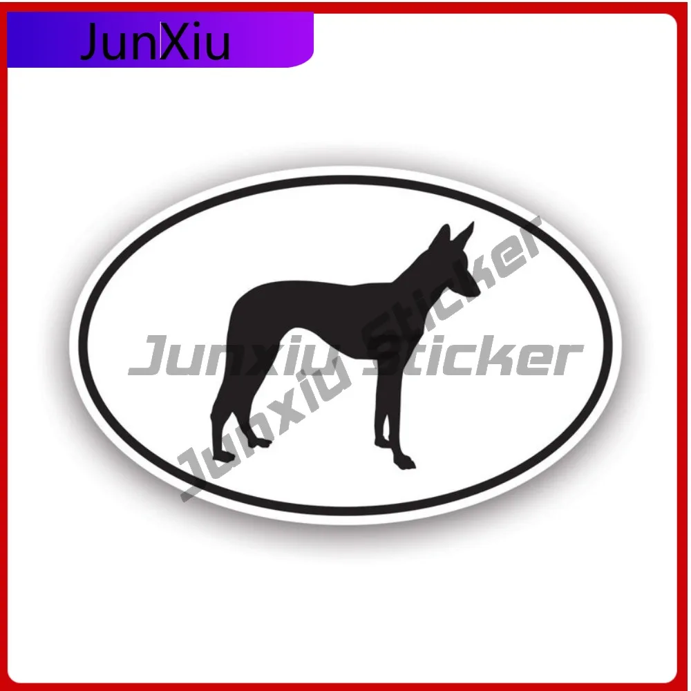 

Ibizan Hound Euro Oval Sticker Waterproof Cute Bumper Waterproof Vinyl Decal For Mobile Phones Creative Creative Decor Unique