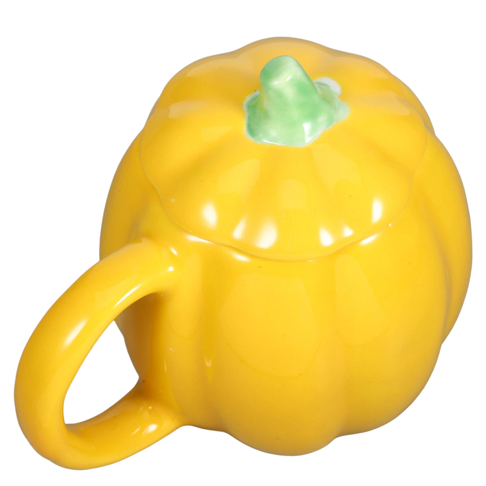 

Pumpkin Shape Ceramic Mug Elegant Coffee Cup Tea Milk Juice Drinkware Home Office Decorative Water Cup