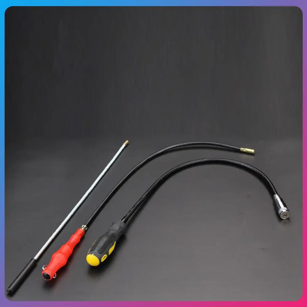 Hand Tool Magnetic Claw Pick-up Magnet Long Distance Spring Clamp Gripper Flexible Suction Rod Strong Household Tool Parts