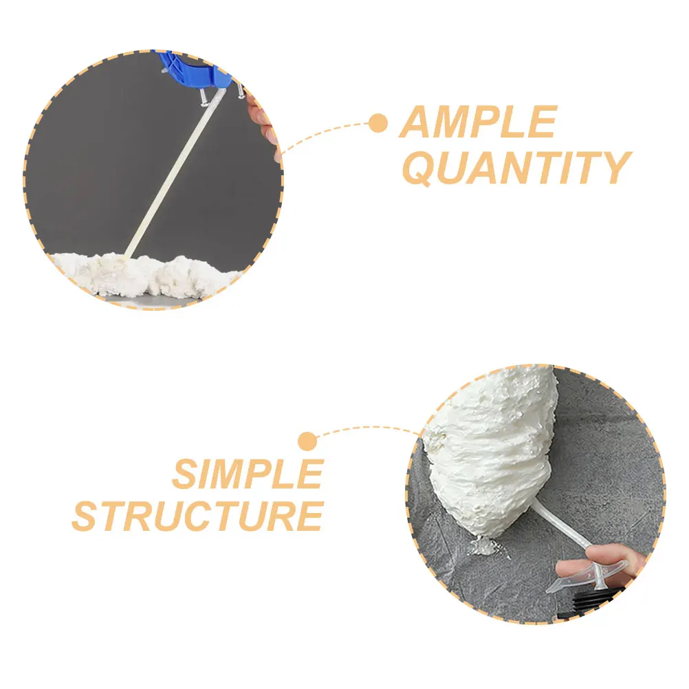 

50Pcs Gap Filling Foam Spray Tubes Nozzle Replacement Tube Assembly for DIY Spray Foam Insulating Plastic Tube Nozzles