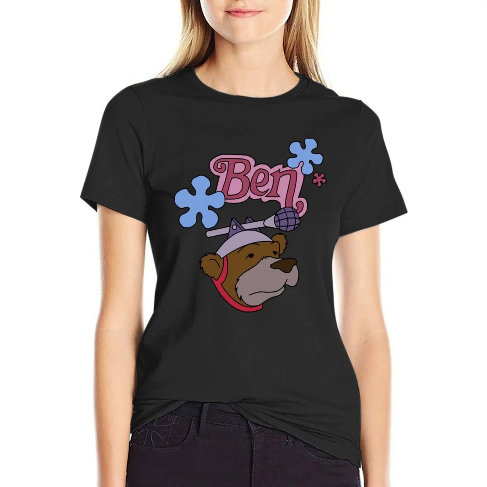 Gentle, Ben....No Ben! T-Shirt shirts graphic tees blanks black t shirts for Women