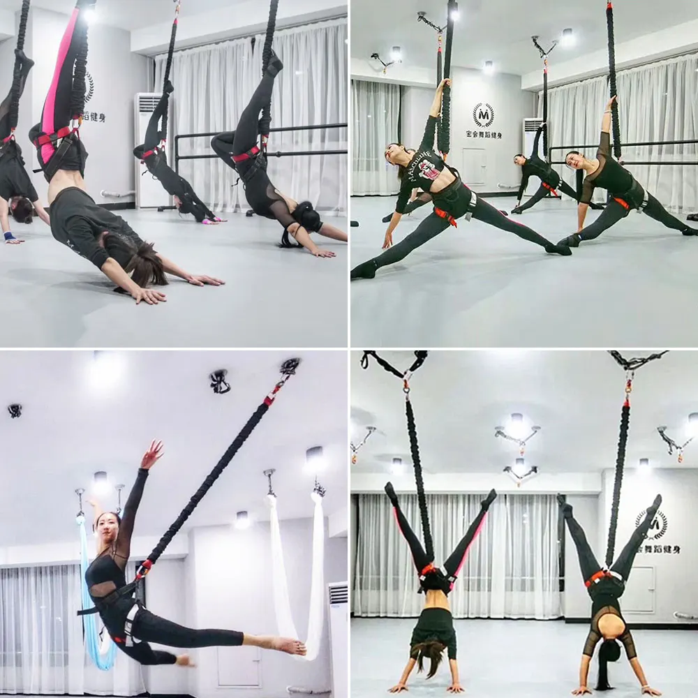 Bungee dance training, weight loss and shaping yoga practice, rope gravity training, gym fitness, professional resistance band