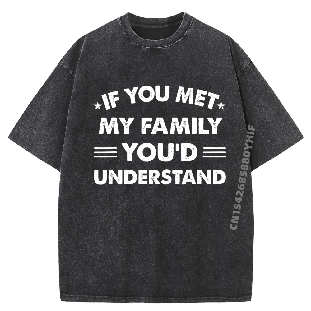 

Если вы встретил, моя семья, йода, понять, юмор, забавная футболка с рисунком, дышащая потертая футболка, мужская одежда