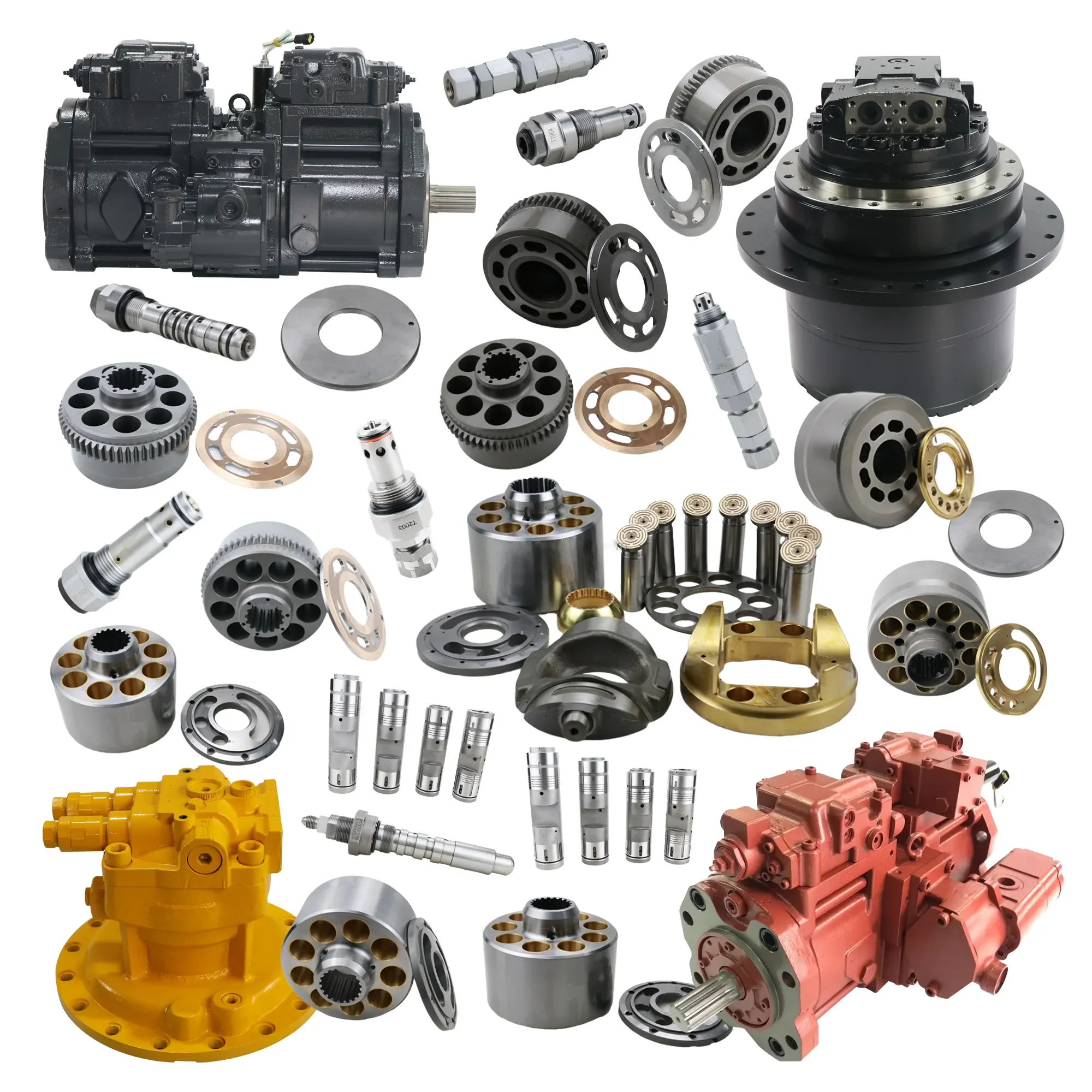 Excavator Piston Hydraulic Main Pump Parts for Komatsu Hyundai Volvo Hitachi Kobelco Doosan Sumitomo