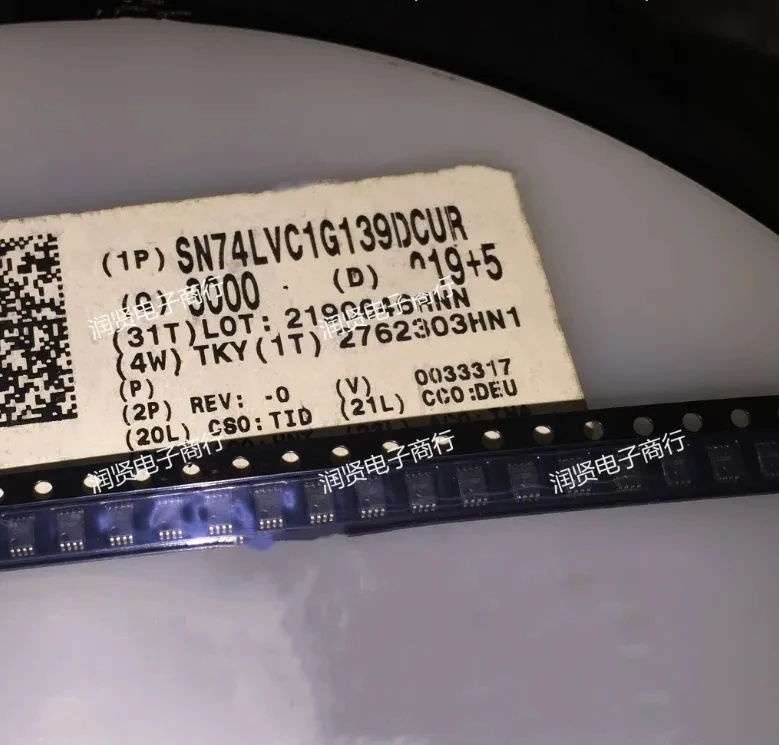 SN74AUP1G07DCKR original, SN74AUP1G07D, SOT23-5, SN74LVC1G139DCUR, SN74LVC1G139D, VSSOP8, novo, 5pcs