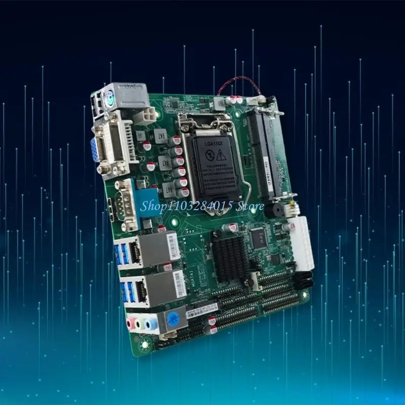 R6FF H81 Chipset Mini ITX Industrial Control Motherboards LGA1150 for DIY Enthusiasts and Small Media Centers