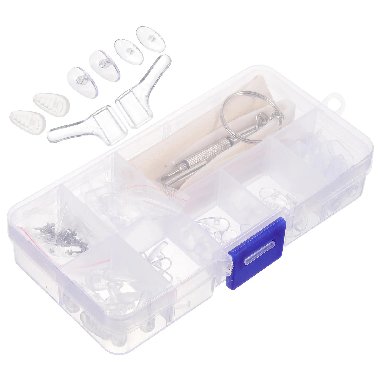 

1 Set Of Silicone Nose Pads Small Size Anti-Slip Eyeglass Cushions Replacement For Glasses Frames Sunglasses Nose Pieces Eyewear