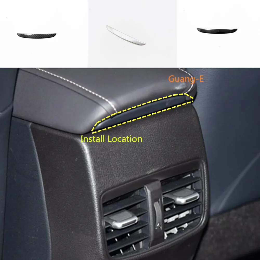 For Toyota Corolla Altis 2019 2020 2021 2022 Styling Cover Stainless Steel Armrest Handrail Trim Frame Box Rear Air Vent Outlet