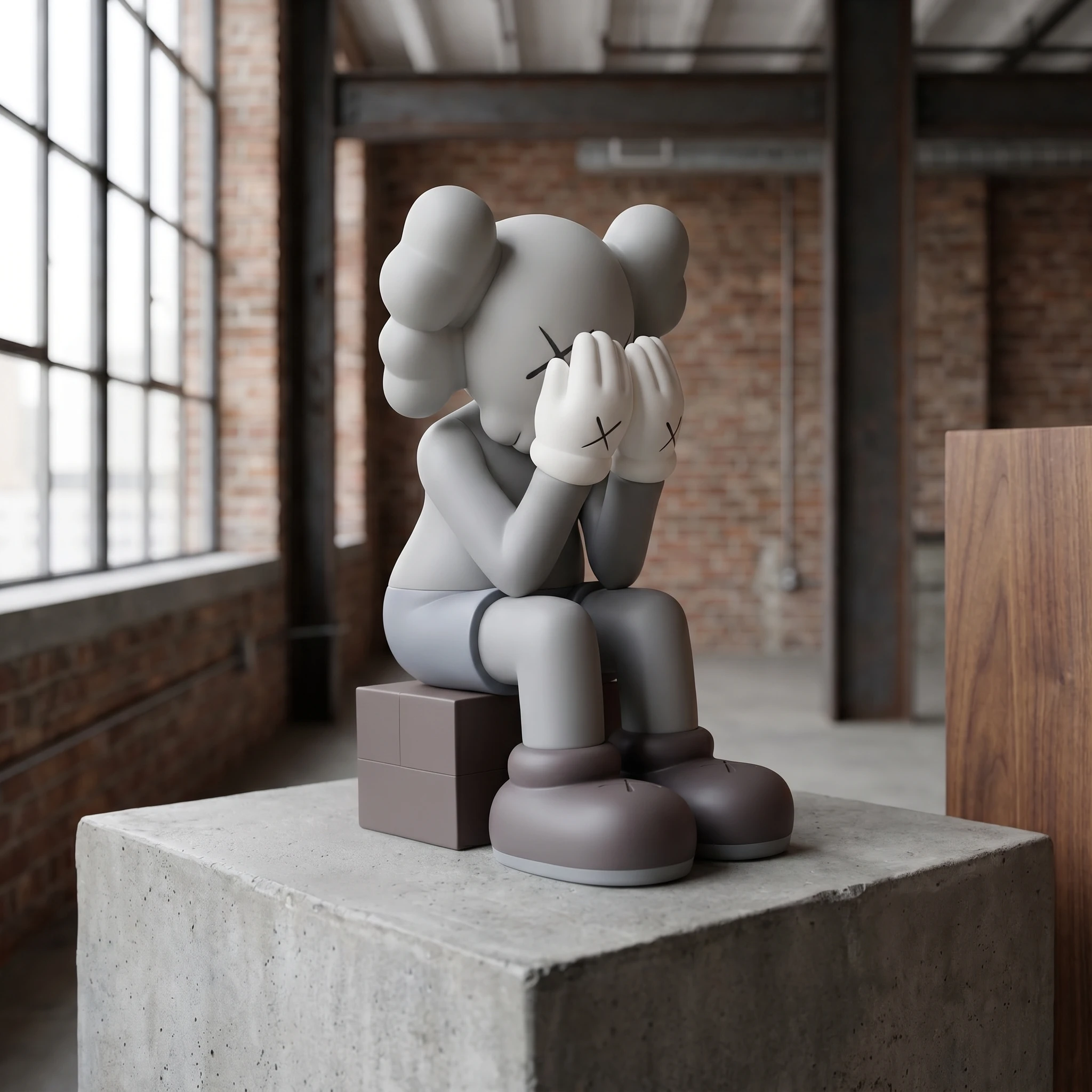 Gewelddadige beer actiefiguur XX standbeeld woonkamer decoratie figuur tafel sculptuur trendy street art bureau ornament speelgoed cadeau