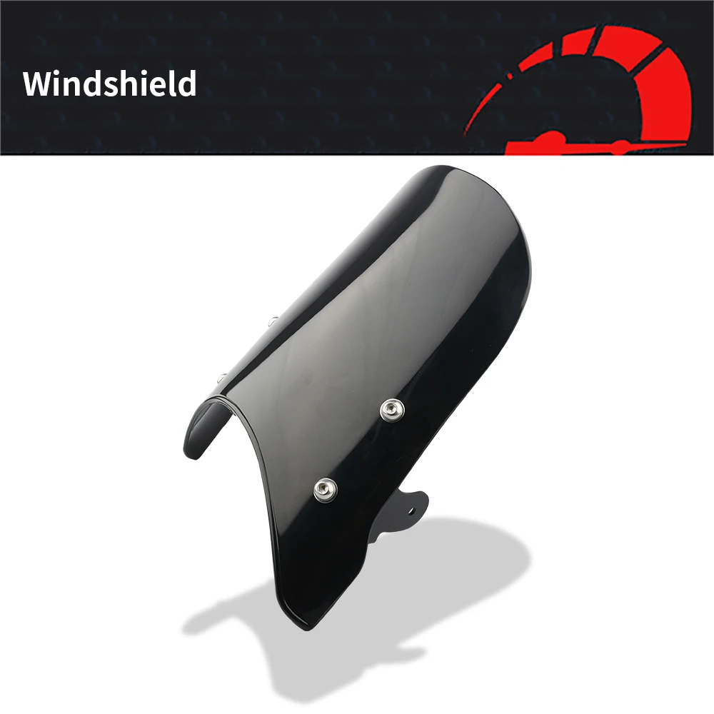 FIT For CB125R CB150R CB250R CB300R 2018-2023 Motorcycle Accessories Windshield Windscreen with bracket