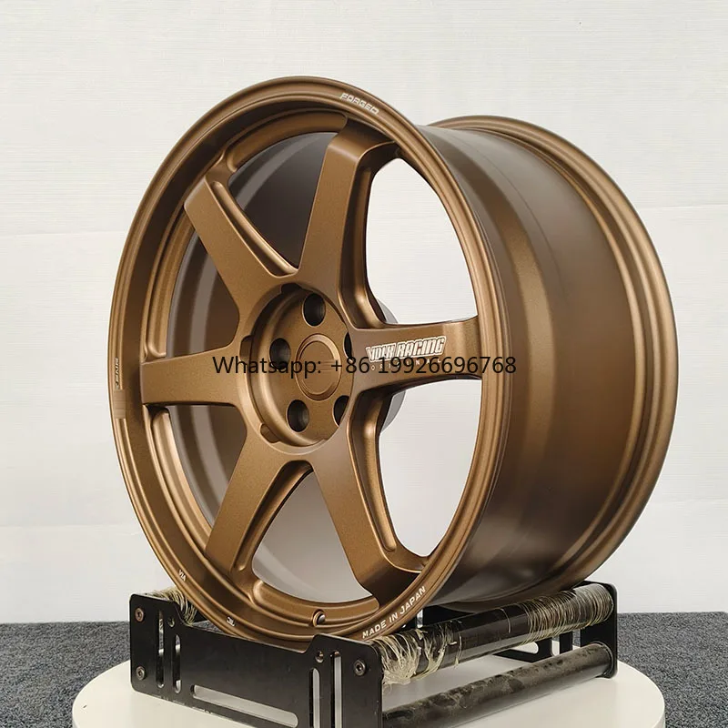 Бронзовые кованые колеса 5x112, 19 20 21 22 дюйма, RC 6 спиц, легкосплавные диски для Mercedes, диски W222 Audi A4L BMW Reiz Civic