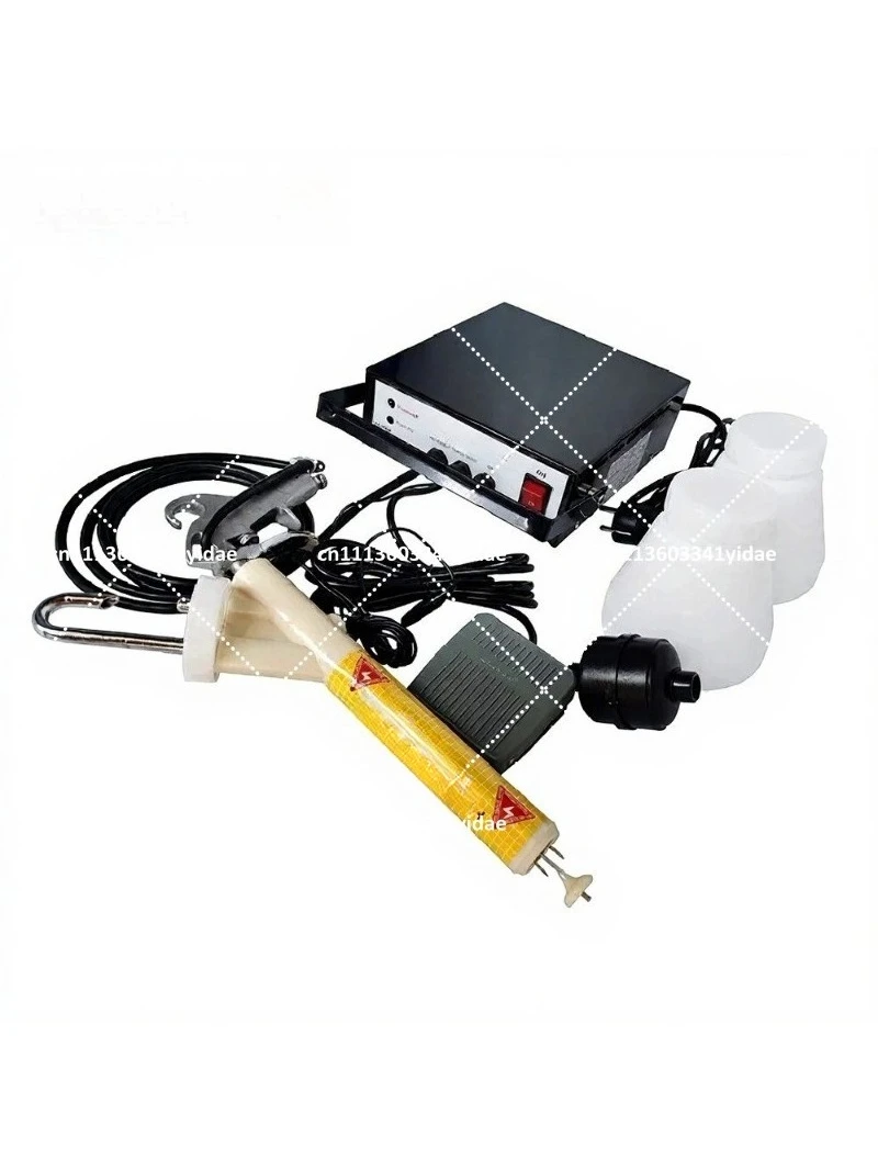PC03-5 Portable Powder Coating System Paint Spray Gun with Board for Surface Treatment 110V/220V Electric Coating Gun