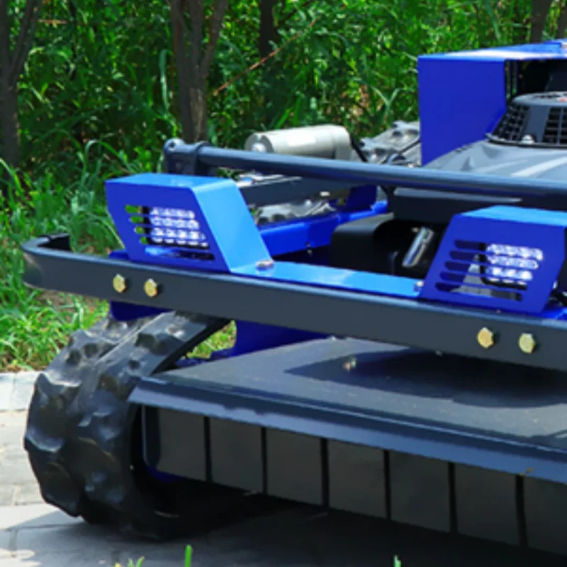 

Customized wireless self-propelled intelligent remote control lawn mower for lawn weed treatment, lawn maintenance
