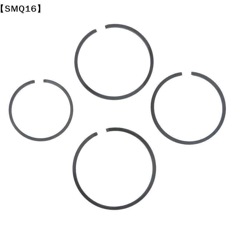 2Pcs Durable Carbon Steel Piston Rings High Wear Resistance For Chainsaws Trimmers Pruning Machines Repair Garden Tools【SMQ】