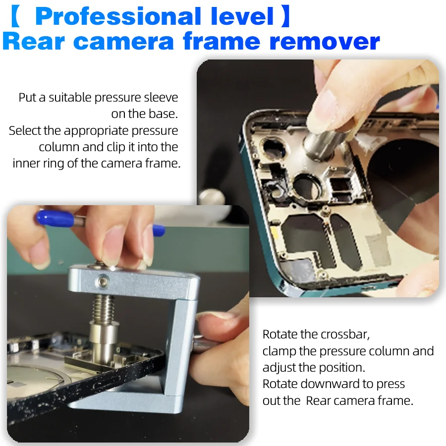 JTX CK9 Professional Rear Camera Frame Remover Efficient And Fast Removal Of iPhone11-15 Series Rear Camera Frame