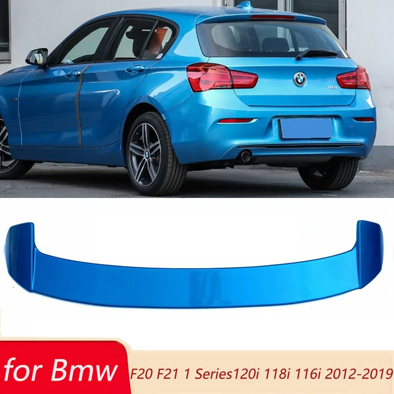 Rear Roof Lip Spoiler for Bmw F20 F21 1 Series 1ER 120i 118i 116i 2012 To 2019 Tail Fin Trunk Wing Body Kit Tuning Accessories