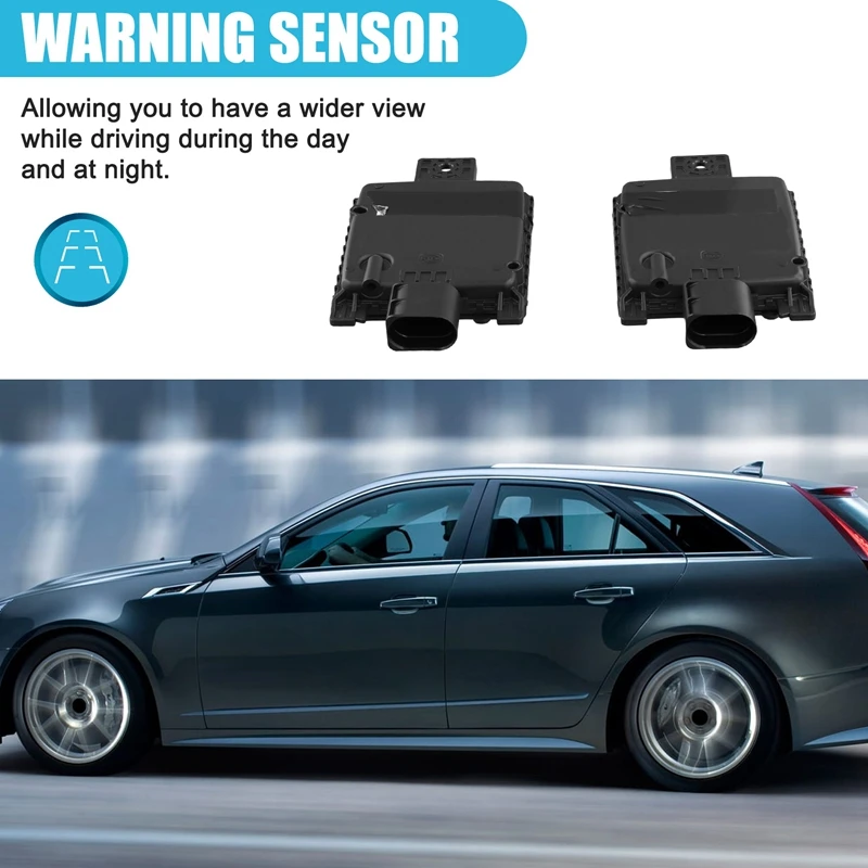 Blind Spot Detection System Warning Sensor Lane Changing Auxiliary System For Caddy ID4 A3 S3 Q4 2Q0907685G 2Q0907686G