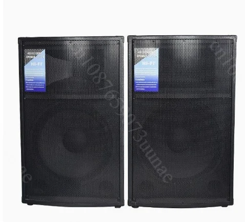 Single 15 Inch Stage Speaker High Power Professional Loudspeaker for Wedding Outdoor Square Event Live Performance Audio