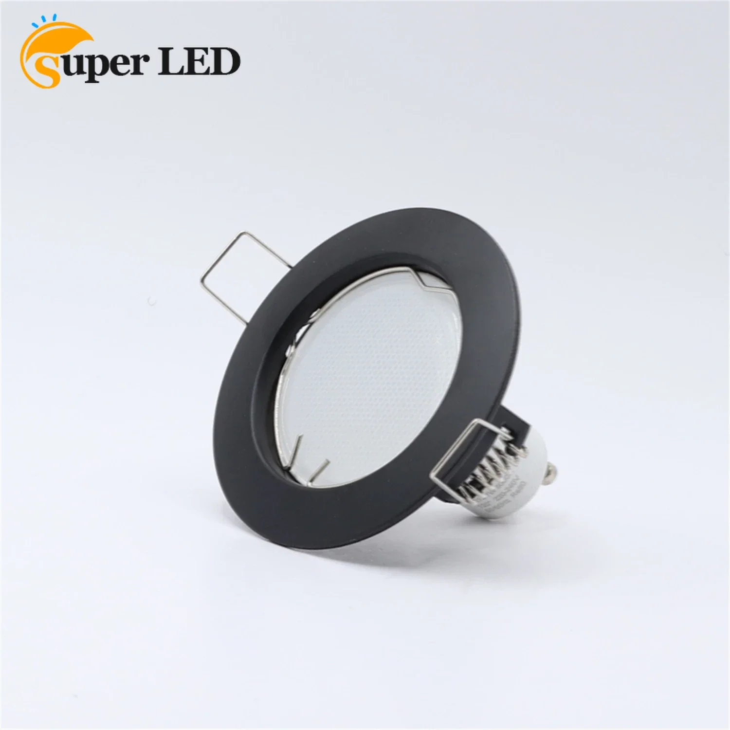 

GU10 MR16 GU5.3 Aluminum Alloy Round LED Recessed Downlight Spotlight Mounting Frame